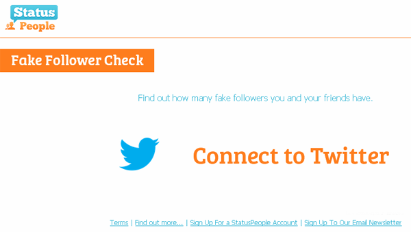 Fake Followers Check - Status People